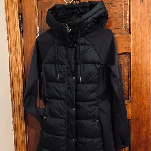 Barbour Jackets & Coats Womens Barbour Kennard Quilted Long Hooded
